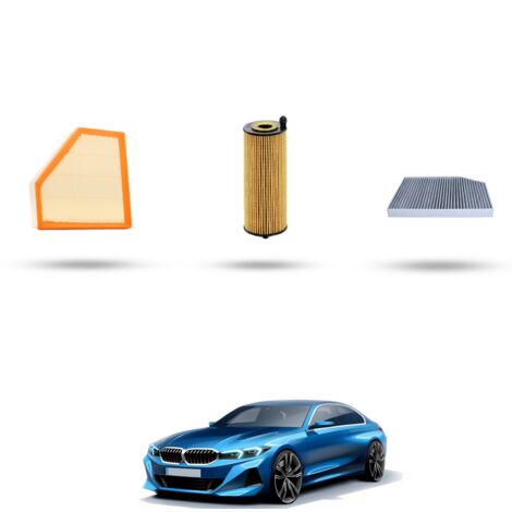Kit Tagliando 3 filtri compatibile con BMW Serie 3 (G20, G21,G80) M3 405kw dal 2020 (1/4)