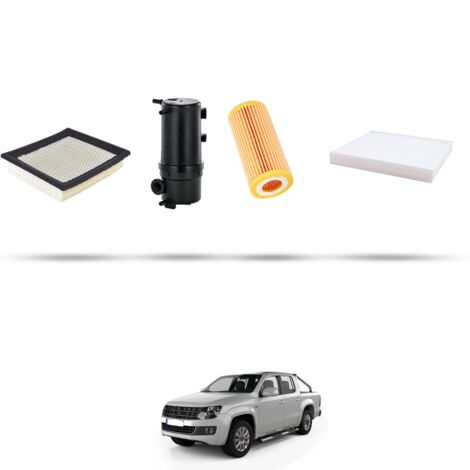 Kit tagliando 4 filtri compatibile con Vw Amarok (2H) 3.0 TDi 165kw Dal 2016 (1/5)