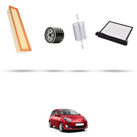 Kit tagliando 4 filtri compatibile con Renault Twingo II 1.2 16v 55kw Dal 2007 (1/5)