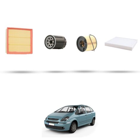 Kit tagliando 3 filtri compatibile con Citroen Xsara Picasso 2.0 Hdi 66kw dal 1999 al 2010 (1/5)
