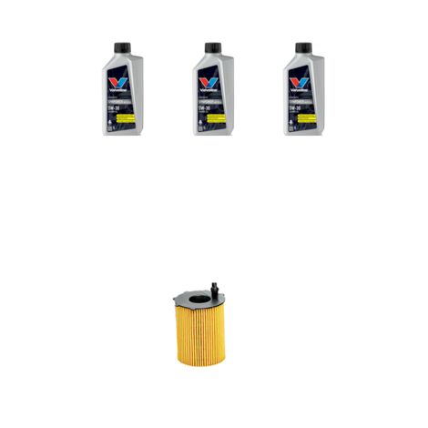 Kit filtro olio e 3L compatibile con Fiat Panda III 0.9 TwinAir 48kw Dal 2012 (1/3)