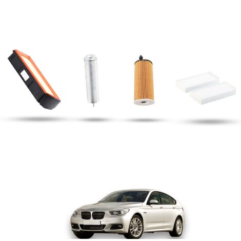 Kit tagliando 4 filtri compatibile con Bmw serie 5 GT (F07) 535d 230kw dal 2017 (1/5)