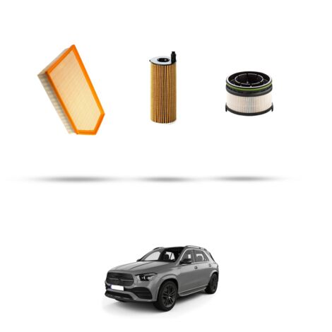 Kit tagliando 3 filtri compatibile con Mercedes Classe GLE (W167) 350de 235kw Dal 2020 (1/4)