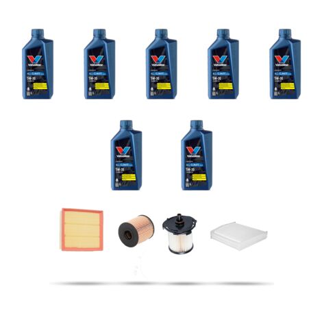 Kit tagliando 4 FILTRI e 7L OLIO compatibile con Ford Tourneo Custom 2.2 TDCi 92kw dal 2012 (1/5)