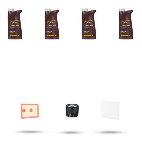 Kit tagliando 3 FILTRI e 4L OLIO compatibile con Vw Tiguan II (AD1) 1.4 TSI 92kw Dal 2016 (1/5)