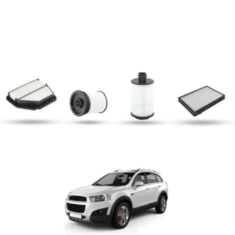 Kit tagliando 4 filtri compatibile con Chevrolet Captiva II 2.2 cdti 135kw dal 2011 (1/5)