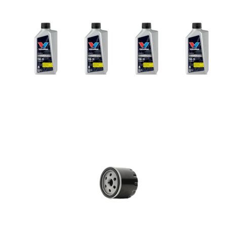 Kit filtro olio e 4L compatibile con Vw Polo VI (AW) 1.0 MPI 48kw Dal 2018 (1/3)