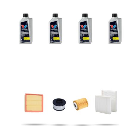 Kit tagliando 4 FILTRI e 4L OLIO compatibile con Citroen C4 Cactus 1.5 BlueHDi 75kw dal 2018 (1/5)