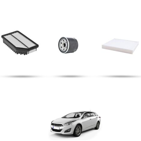 Kit tagliando 3 filtri compatibile con Hyundai i40 2.0 GDI 121KW dal 2015 (1/4)