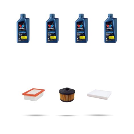 Kit tagliando 3 FILTRI e 4L OLIO compatibile con Renault Clio V 1.0 SCe 75 53Kw dal 2019 (1/5)