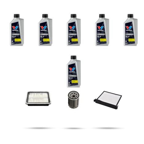 Kit tagliando 3 FILTRI e 6L OLIO compatibile con Subaru Forester (SH) 2.0 Diesel 108kw dal 2008 (1/5)