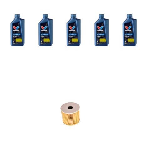 Kit filtro olio e 5L compatibile con Hyundai i40 II 1.6 CRDI 85KW dal 2018 (1/3)