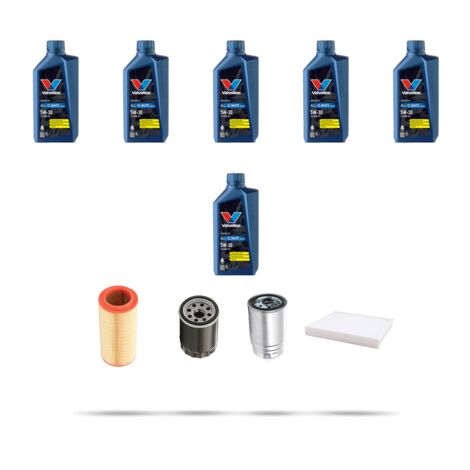 Kit tagliando 4 FILTRI e 6L OLIO compatibile con Iveco Daily III 35-12 Turbo Diesel 85kw dal 2002 (1/5)