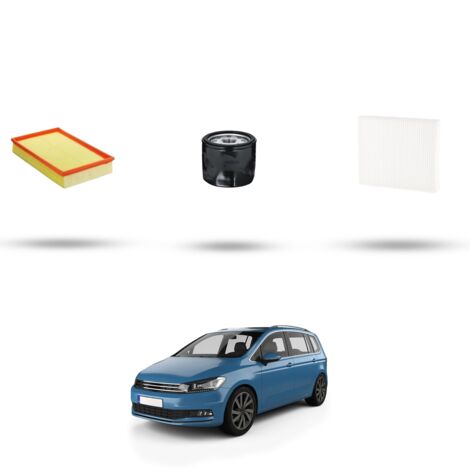 Kit tagliando 3 filtri compatibile con Vw Touran (5T) 1.5 TSI 110kw dal 2018 (1/4)
