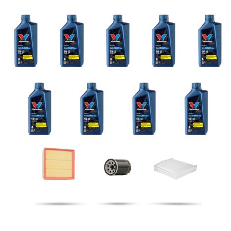 Kit tagliando 3 FILTRI e 9L OLIO compatibile con Ford Transit Custom 2.0 EcoBlue 110kw dal 2022 (1/5)