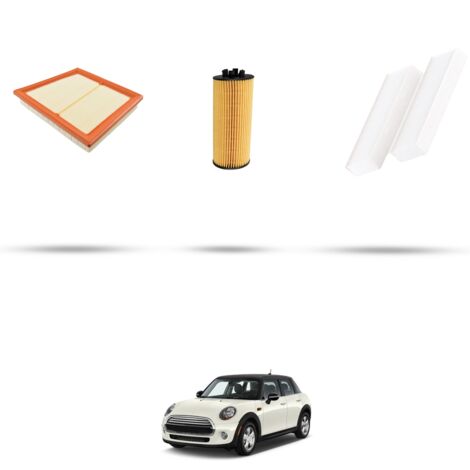 Kit tagliando 3 filtri compatibile con Mini III (F54,F55,F56,F57,F60) 2.0 120kw Dal 2013 (1/4)