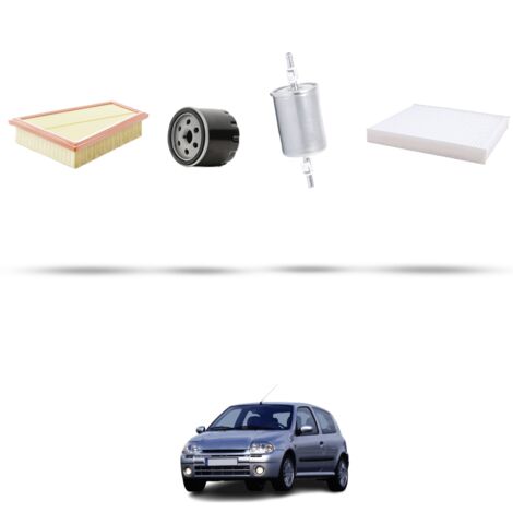 Kit tagliando 4 filtri compatibile con Renault Clio II 1.6 16V 79kw Dal 1998 (1/5)