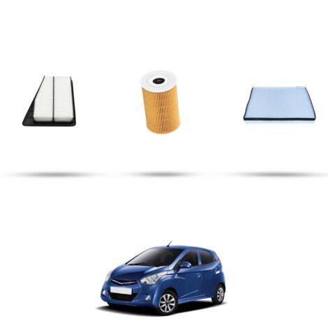 Kit tagliando 3 filtri compatibile con Hyundai Equus 3.8 v6 213kw dal 2008 (1/4)