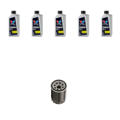 Kit filtro olio e 5L compatibile con Mitsubshi ASX (GA7W) 1.8 DI-D 110kw Dal 2010 (1/3)