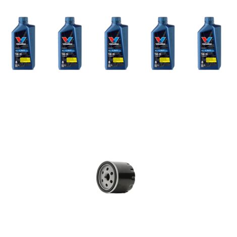 Kit filtro olio e 5L compatibile con Nissan Micra V (K14F) 1.5 dci 66KW Dal 2017 (1/3)