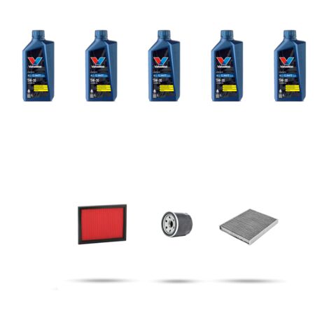 Kit tagliando 3 FILTRI e 5L OLIO compatibile con Infiniti EX 37 v6 228kw dal 2007 (1/5)