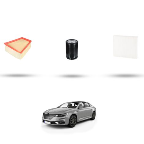Kit tagliando 3 filtri compatibile con Renault Talisman 1.6 TCE 110kw Dal 2015 (1/4)