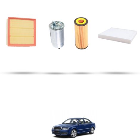 Kit tagliando 4 filtri compatibile con Skoda Superb I (3U) 1.9 TDI 77kw Dal 2005 (1/5)
