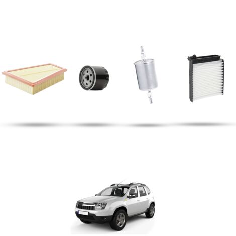 Kit tagliando 4 filtri compatibile con Dacia Duster 1.6 16v 77kw dal 2010 (1/5)