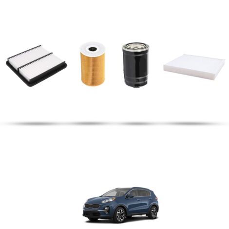 Kit tagliando 4 filtri compatibile con Kia Sportage IV (QL) 1.7 crdi 104kw dal 2016 (1/5)