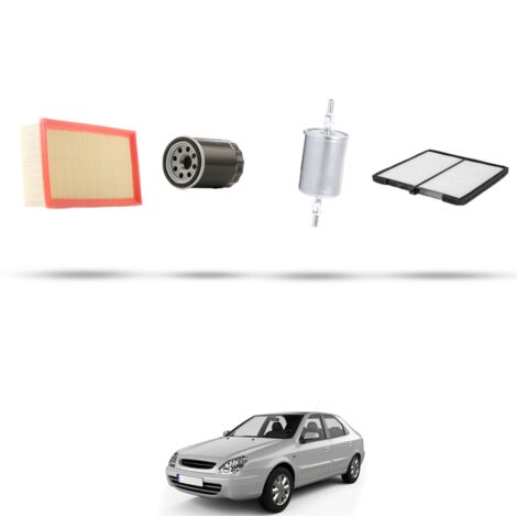 Kit tagliando 4 filtri compatibile con Citroen Xsara 1.8 i 73kw dal 1997 (1/5)