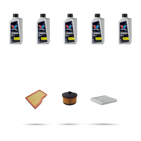 Kit tagliando 3 FILTRI e 5L OLIO compatibile con Mercedes Classe B (W247) 200 120kw dal 2018 (1/5)