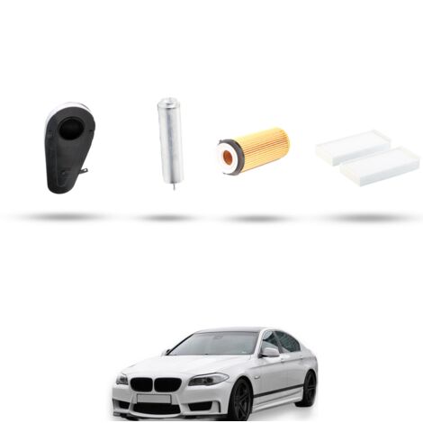 Kit tagliando 4 filtri compatibile con Bmw serie 5 (F10, F11, F18) 535d 220kw dal 2011 (1/5)