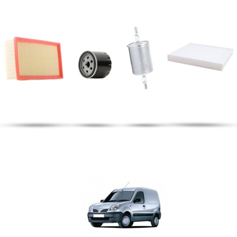 Kit tagliando 4 filtri compatibile con Nissan Kubistar 1.2 16v 55kw Dal 2003 (1/5)