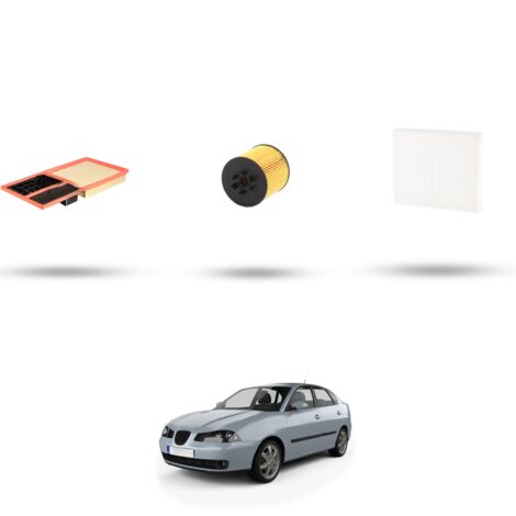 Kit tagliando 3 filtri compatibile con Seat Cordoba III 1.6 16v 77kw dal 2006 al 2009 (1/4)