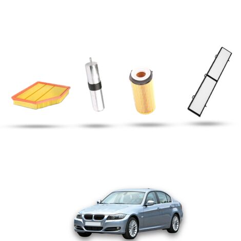 Kit Tagliando 4 filtri compatibile con BMW Serie 3 (E90,E91,E92,E93) 330x drive 180kw dal 2008 (1/5)