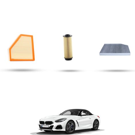 Kit tagliando 3 filtri compatibile con Bmw Z4(G29) M40i 250kw dal 2018 (1/4)