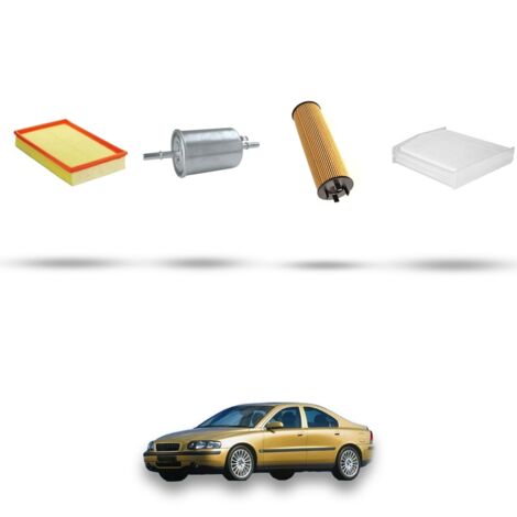 Kit tagliando 4 filtri compatibile con Volvo S60 2.4 125Kw dal 2000 al 2010 (1/5)