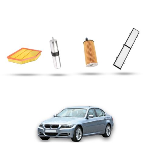 Kit Tagliando 4 filtri compatibile con BMW Serie 3 (E90,E91,E92,E93) 316d 85kw dal 2009 (1/5)