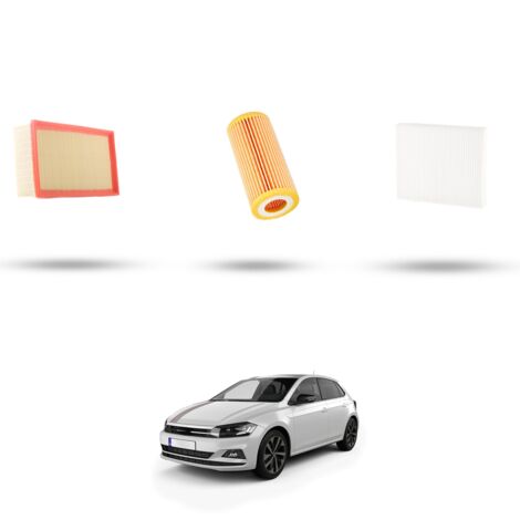 Kit tagliando 3 filtri compatibile con Vw Polo VI (AW) 2.0 GTI 152kw Dal 2017 (1/4)