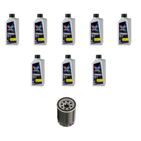 Kit filtro olio e 8L compatibile con Ford C-max II 2.0 Tdci 110kw dal 2015 (1/3)