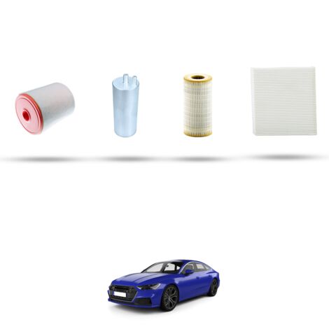 Kit Tagliando 4 filtri compatibile con Audi A7 (4K) S7 TDI 253kw dal 2020 (1/5)