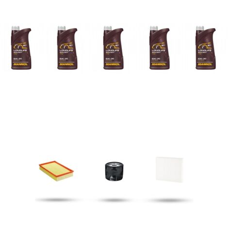 Kit tagliando 3 FILTRI e 5L OLIO compatibile con VW Passat (3g2,3G5) 1.5 TSI 110kw Dal 2018 (1/5)