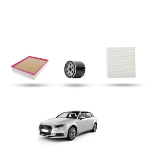 Kit Tagliando 3 filtri compatibile con Audi A3 (8Ya,8YS) 30 Hybrid 81kw dal 2020 (1/4)