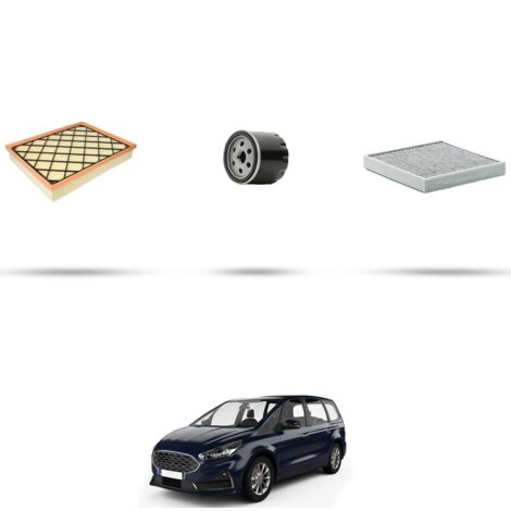 Kit tagliando 3 filtri compatibile con Ford Galaxy III 1.5 EcoBoost 121kw dal 2018 (1/4)