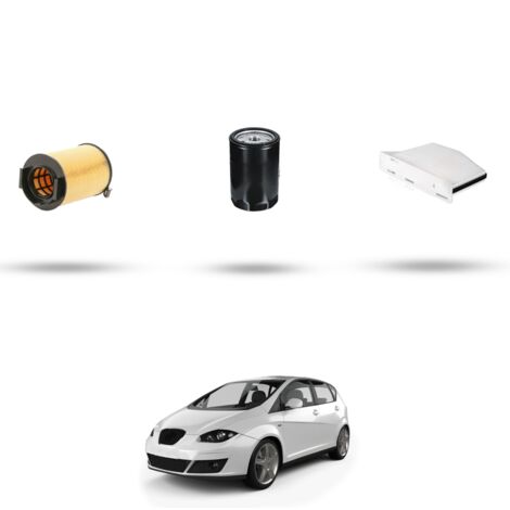 Kit tagliando 3 filtri compatibile con Seat Altea / Altea XL / Freetrack 1.6 75kw dal 2004 (1/4)