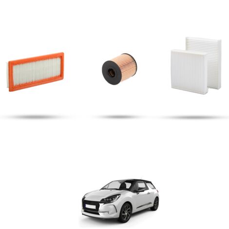 Kit tagliando 3 filtri compatibile con Ds3 1.6 THP 153kw dal 2015 (1/4)