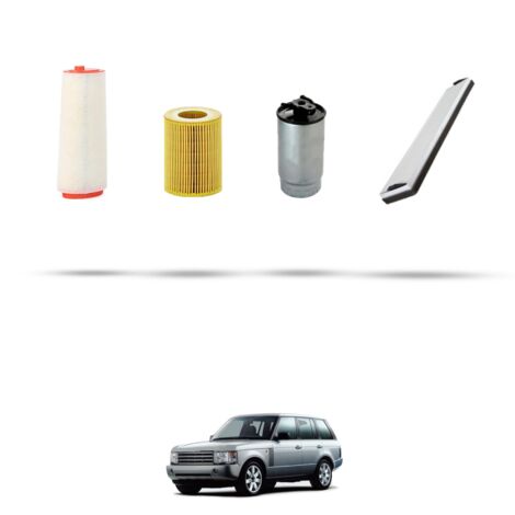 Kit tagliando 4 filtri compatibile con Land Rover III (L322) 3.0 TDV6 130kw dal 2002 (1/5)