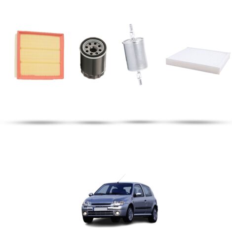Kit tagliando 4 filtri compatibile con Renault Clio II 3.0 v6 166kw Dal 2000 (1/5)