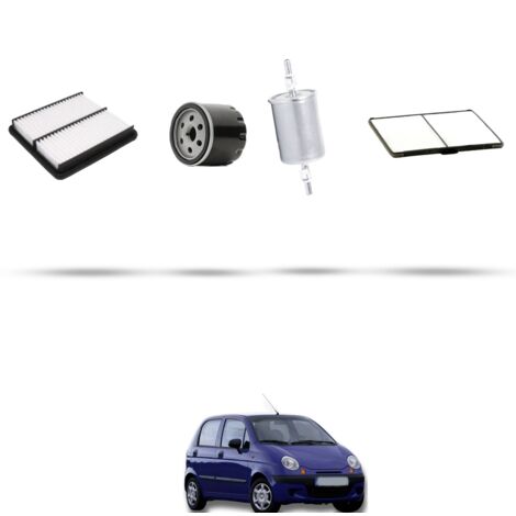 Kit tagliando 4 filtri compatibile con Chevrolet Matiz 1.0 47kw dal 2003 (1/5)
