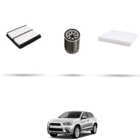 Kit tagliando 3 filtri compatibile con Mitsubishi Outlander II (CWW) 3.0 AWD 164kw dal 2006 (1/4)